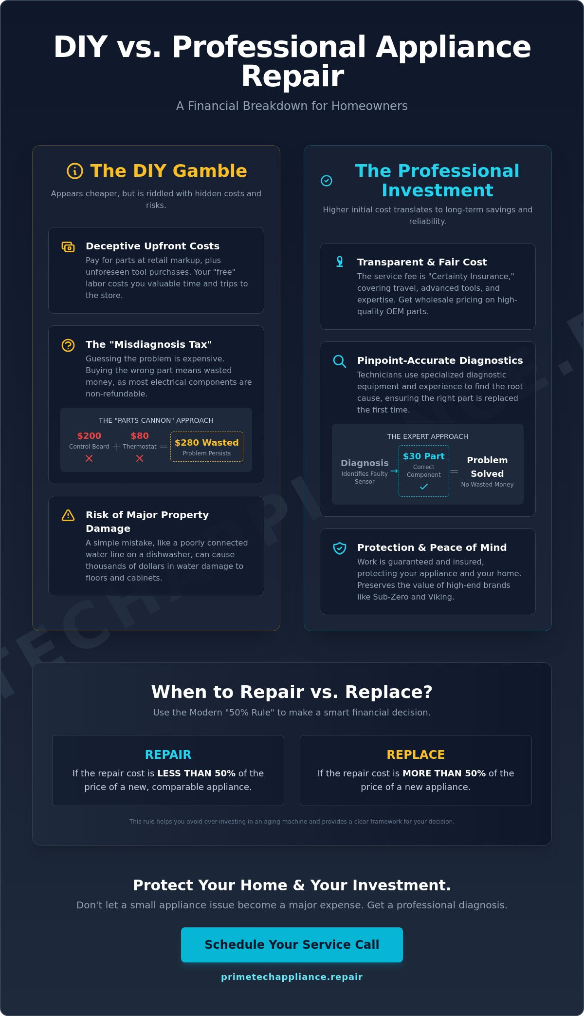 DIY vs. Professional Appliance Repair Cost: The 2026 Homeowner’s Guide