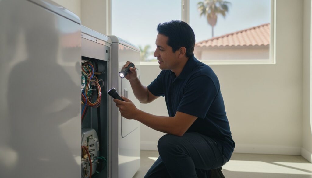 Dryer Not Getting Hot in Santa Ana? Common Causes & Local Repair Solutions